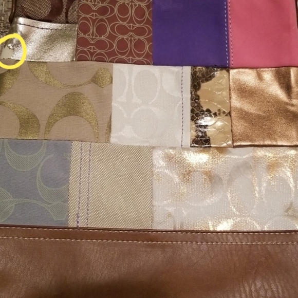 Vintage Coach Patchwork Purse - Picture 2 of 7